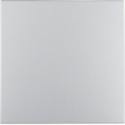 Berker kwadrat klawisz pojedyńczy srebrny Hager