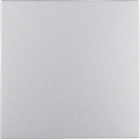 Berker kwadrat klawisz pojedyńczy srebrny Hager