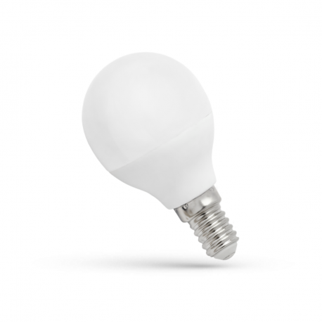 LED Bulb Ball 4W 230V E14 CW cold Spectrum