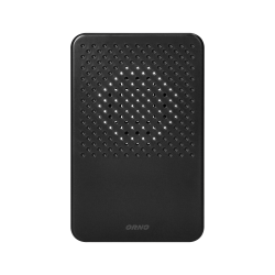 Dzwonek jednotonowy LARK MAXI AC czarny OR-DP-MR-161-B 230V ORNO