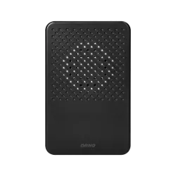 Dzwonek jednotonowy LARK MAXI AC czarny OR-DP-MR-161-B 230V ORNO