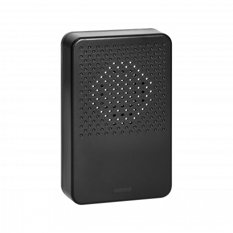 Dzwonek jednotonowy LARK MAXI AC czarny OR-DP-MR-161-B 230V ORNO