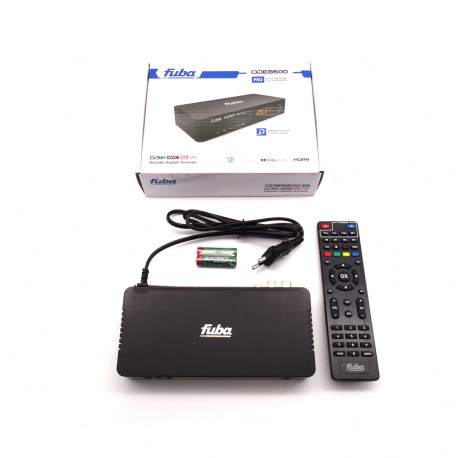 Tuner dekoder nowa generacja DVB-T/T2 H.265 HEVC ODE8600 PRO Fuba