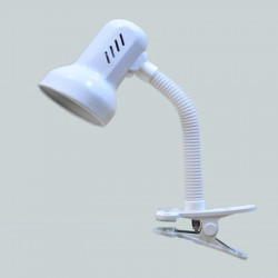 CSL-416 clip desk lamp white E27 Vitalux