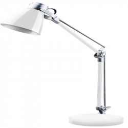 Lampka biurkowa SOPHIE 25W E14 biała C01-2604-BI