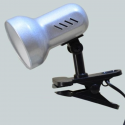 Lampka biurkowa klips CSL-408 srebrna E27 Vitalux