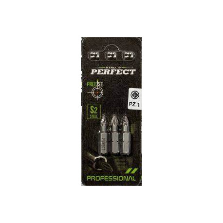 Końcówka bit 1/4" PZ 3x25mm blister 3 sztuki S-66359 STALCO