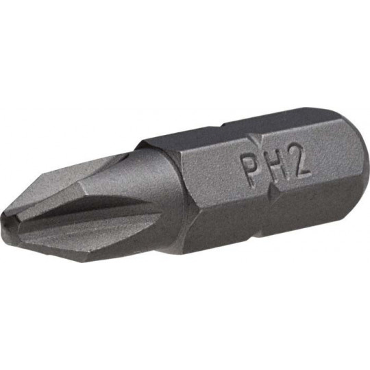 Końcówka bit 1/4" PH 3x25mm blister 3 sztuki S-66345 STALCO