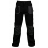 Spodnie robocze BASIC LINE czarne &#34;M&#34; S-51016 Stal