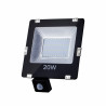 Naświetlacz LED 20W NW +PIR black ART L4101555
