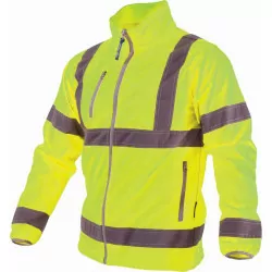 Kurtka softshell odblaskowa NEON żółty "L" S-44042
