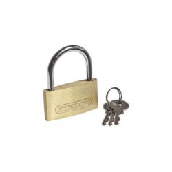 Kłódka mosiężna 50mm S-40750 Stalco