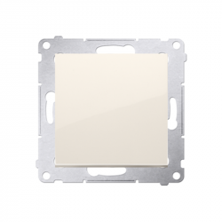 Simon54 DP1.01/41 beige single NO switch