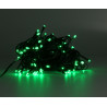Lampki choink. 100LED zielone 8m prog.wew.