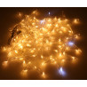 Lampki kurtyna gwiazdki LED 3m barwa ciepła + zimny flash wewnętrzna K-G-4 VITALUX