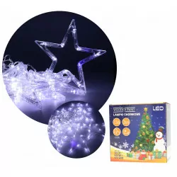 Lampki kurtyna gwiazdki LED...