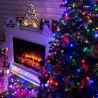 Lampki choinkowe kulki 300 LED 13W multikolor + zimny flash 22m zewnętrzne i wewnętrzne BLWZ03-1 VITALUX