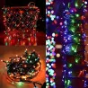 Lampki choinkowe kulki 300 LED 13W multikolor + zimny flash 22m zewnętrzne i wewnętrzne BLWZ03-1 VITALUX