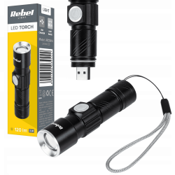 Latarka LED aluminiowa 3W...