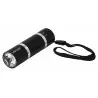Latarka LED 1W aluminiowa czarna 3xAAA URZ0902 REBEL