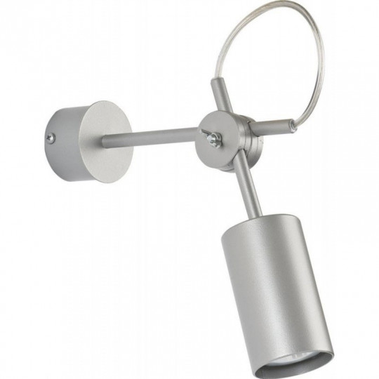 Lampa kinkiet ścienny regulowany TUBA EYE srebrny S 5656 GU10