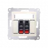 Simon54 Loudspeaker socket DGL32.01-41 beige