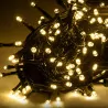 Lampki choinkowe zewnętrzne 100 LED barwa ciepła 10m ZAR0479-1 REBEL