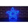 Ozdoba świąteczna GWIAZDA G55-3 LED barwa niebieska 55cm zewnętrzna VITALUX