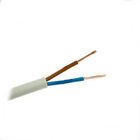 OMY flat cable 2x1 white