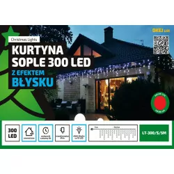 Kurtyna sople LED...