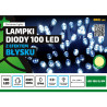 Lampki choinkowe LED efekt błysku LED100/G/5M ciepłe zewnętrzne OKEJ LUX