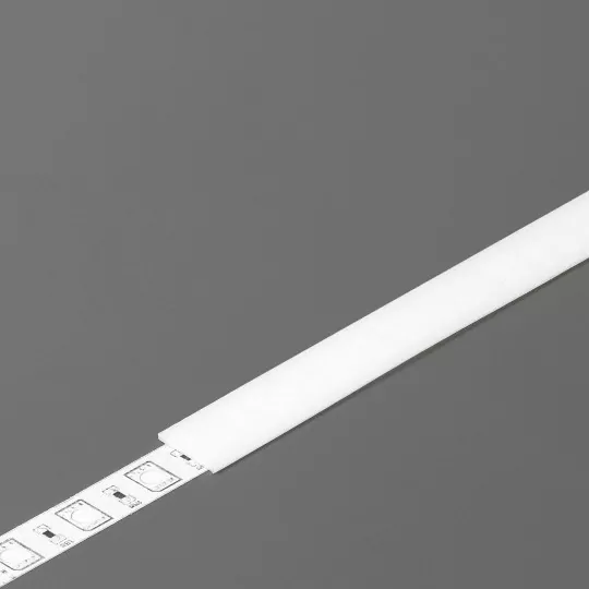 Klosz do profili LED SLIM mleczny wsuwany A 2000 2m TOPMET