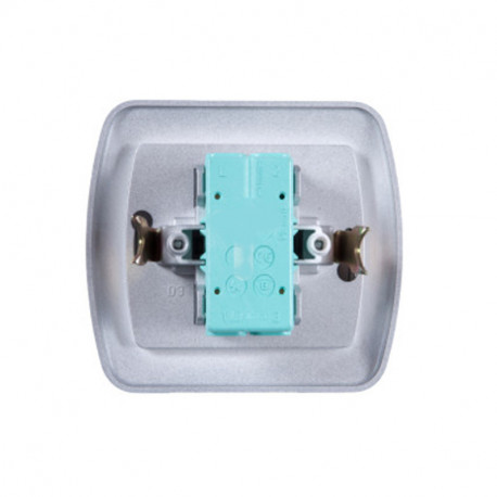 Accord Flush-mounted Switch AW6/26 silver