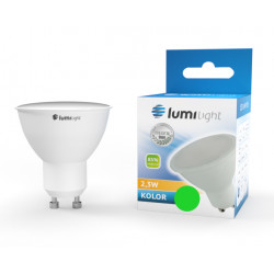 Żarówka LED GU10 2,3W barwa...