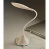 Lampka biurkowa akumulatorowa niebieska USB TS-1823 TIROSS