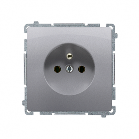 Basic 1-way socket outlet BMGZ1.01/21 inox