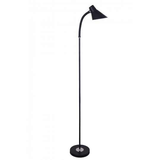 Lampa stojąca podłogowa FL-3208C czarna E27 Vitalux