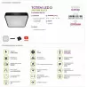 Lampa sufitowa plafon TOTEM D LED 24W barwa neutralna 03930 STRUHM