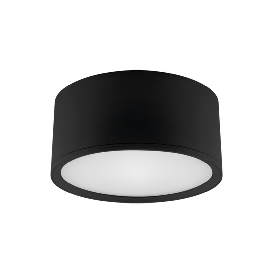 Lampa plafon sufitowy ROLEN LED Black 15W NW 03782