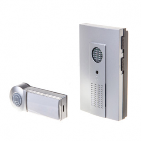 P5712 silver EMOS battery-less doorbell