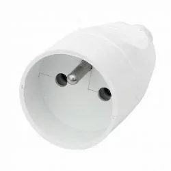 Gniazdo wtyczkowe 1x2P z/u...