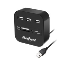 HUB USB 2.0 3-port. z czyt....