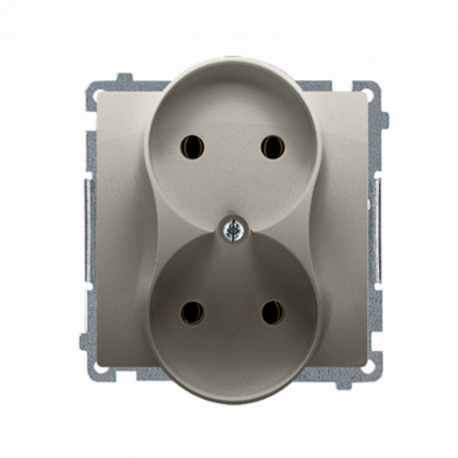 Basic 2-socket b/u BMG2M.01/29 satin