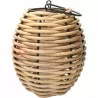 Lampa lampion boho RATTAN BASKET S mała świeca HK-729-52 MK