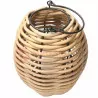 Lampa lampion boho RATTAN BASKET S mała świeca HK-729-52 MK