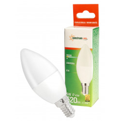 LED E14 candle bulb 6W 230V...