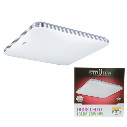 Lampa plafon ADIS D LED slim 28W 4000K 03515 Struhm