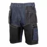 Spodenki krótkie jeansowe niebieskie wzmocnione rozmiar S L4070901 LAHTI PRO