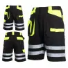 Spodenki krótkie LAHTI cza-żół roz.S L4070501