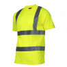Koszulka T-SHIRT ostrzegawcza odblaskowa NEONOWA żółta rozmiar S L4020801 LAHTI PRO